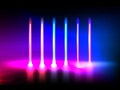 Rainbow Color Glowing Led Light Tube Lamps