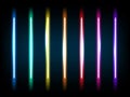 Rainbow Color Glowing Led Light Tube Lamps