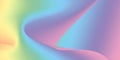 Rainbow Color Gradient Wave Background