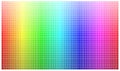 Rainbow Color Palette with Every Hue