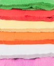 Rainbow color paper. Royalty Free Stock Photo