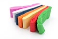 Rainbow color paper. Royalty Free Stock Photo