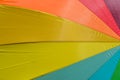 Rainbow color umbrella Royalty Free Stock Photo