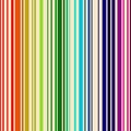 Rainbow colored barcode background. Royalty Free Stock Photo