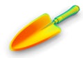 Rainbow colored spade tool Royalty Free Stock Photo