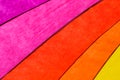 Rainbow Colored Umbrella Background Royalty Free Stock Photo