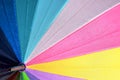 Rainbow Colored Umbrella Royalty Free Stock Photo