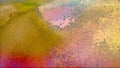 Rainbow colors. Abstract hand painted background. Acrylic painting strokes on canvas. Modern Art. 3D effects. Royalty Free Stock Photo