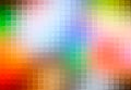 Rainbow colors abstract rounded mosaic background Royalty Free Stock Photo