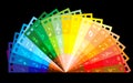 Rainbow colour film Royalty Free Stock Photo