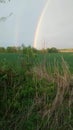 Rainbow in the country