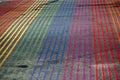 Rainbow Crosswalk at the Intersection of Castro streets in San Francisco, California United States of America - Castro District is Royalty Free Stock Photo