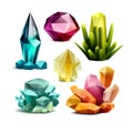 Rainbow Crystal Isolated, Titanium Color Stone, Rainbow Gem, Generative Ai Illustration