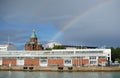 Rainbow and cupolas