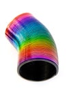 Rainbow cyclinder. Royalty Free Stock Photo