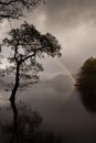 Rainbow at Derwent Water England