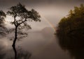 Rainbow at Derwent Water England