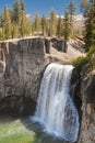 Rainbow Fall in Devils Postpile National Monument Royalty Free Stock Photo