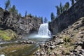 Rainbow Falls, Devil's Postpile National Monument Royalty Free Stock Photo