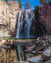 Rainbow Falls, Devils Postpile National Monument Royalty Free Stock Photo