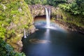 Rainbow Falls Hawaii Royalty Free Stock Photo