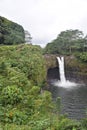 Rainbow Falls Hawaii Royalty Free Stock Photo