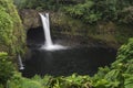 Rainbow falls, Wailuku river, Hilo. Big Island Hawaii Royalty Free Stock Photo