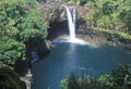 Rainbow Falls, Wailuku River State Park, Hawaii Royalty Free Stock Photo