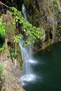 Rainbow Falls is a waterfall located in Hilo, Hawaii Royalty Free Stock Photo