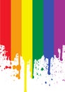 Rainbow Flag Royalty Free Stock Photo