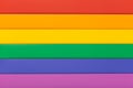 Rainbow flag background, commonly known as the gay pride flag or LGBTQ pride flag