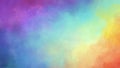 Rainbow galaxy sky painting art background