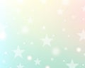 Rainbow galaxy sky snow light bokeh pastel