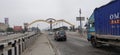 Rainbow Gate, Ambala, Haryana Symbol of  Mahabharata. Royalty Free Stock Photo