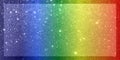 Rainbow glitter textured background wallpaper. Royalty Free Stock Photo