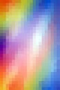 Rainbow gradient background pixel mosaic tile. Vertical image Royalty Free Stock Photo