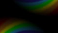 Rainbow gradient on black background. Color rainbow abstract mesh. Colorful bright soft design. Vibrant smooth blur Royalty Free Stock Photo