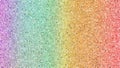 Rainbow gradient glitter texture, Abstract background.