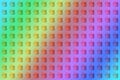 Rainbow gradient homemade marshmallow pattern background