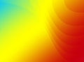 Rainbow gradient simple fractal background