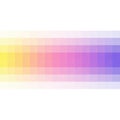 Rainbow gradient stripe pattern isolated on white background Royalty Free Stock Photo