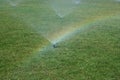 Rainbow on the grass