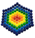 Rainbow Gumballs Royalty Free Stock Photo