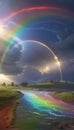 Rainbow and Halo phenomena