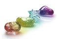 Rainbow Healing Crystals Royalty Free Stock Photo