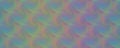 Rainbow holographic circles optical illusion seamless pattern
