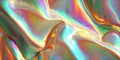 Rainbow Holographic Texture Shimmering Pastel Background Royalty Free Stock Photo