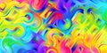 Rainbow Honeycomb Pattern Background Design Royalty Free Stock Photo