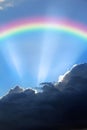 Rainbow of hope Royalty Free Stock Photo