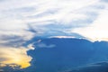 Rainbow! Iridescent Pileus Cloud Appears Over sky